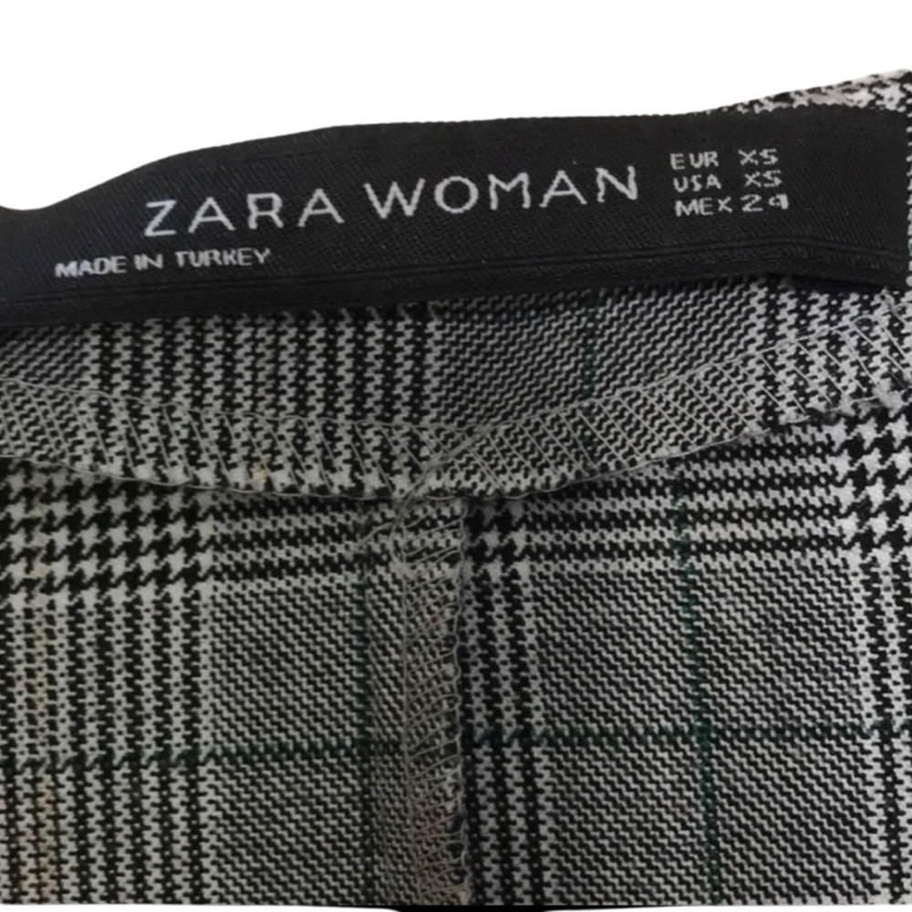 Zara Checked Wrap Blouse - image 8